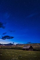 Ursa Major Over Old Farmstead, Saskatchewan, Canada Fine Art Print