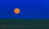 Full Moonrise, Alberta, Canada Framed Print