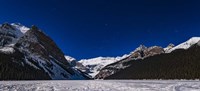 Orion Setting Over Victoria Glacier Fine Art Print