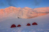 Base Camp at Nevado Alpamayo & Nevado Quitaraju in Peru Fine Art Print