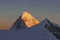 Sunrise on Artesonraju Mountain, Peru Fine Art Print