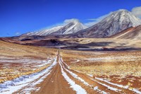 Panoramic View Of the Chiliques Stratovolcano in Chile Fine Art Print