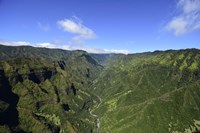 Aerial View Of Koloa, Kauai, Hawaii Fine Art Print