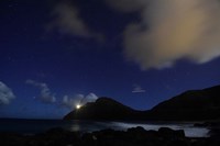 Night Sky in Oahu, Hawaii Fine Art Print
