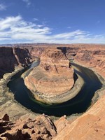 Horseshoe Bend Seen from the Lookout Area, Page, Arizona Fine Art Print