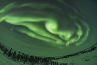 Auroral Arcs, Loops and Swirls, Manitoba Fine Art Print