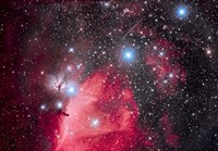 The Belt of Orion and the Horsehead Nebula Fine Art Print