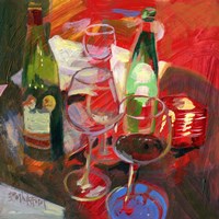 Vin Rouge: Red Wine Fine Art Print