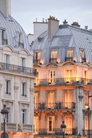 Golden Glow in The City of Light Fine Art Print