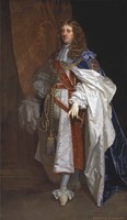 Edward Montagu the First Earl of Sandwich, by Sir Peter Lely Fine Art Print