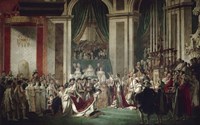 The Coronation of Emperor Napoleon I and Empress Josephine, Notre Dame Cathedral Fine Art Print