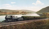 The Black Diamond Express Train Fine Art Print