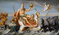 Neptune Emerging from the Sea, 1754 Fine Art Print