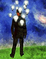 Entrepreneur in Suit Fine Art Print