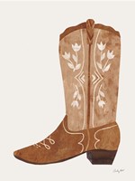 Western Cowgirl Boot IV Fine Art Print