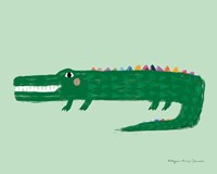 Crocodile Fine Art Print