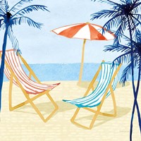 Laguna Lounging I Fine Art Print