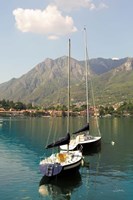 Lake Como Boats I Fine Art Print