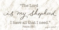 The Lord is My Shepherd Fine Art Print