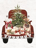 Believe Christmas Truck Fine Art Print