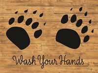 Cabin Wash Your Hands Fine Art Print