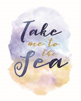 Take Me To The Sea Fine Art Print