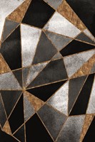 Black Geo Abstracted Fine Art Print