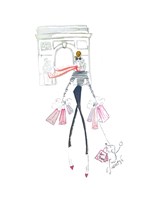 Paris Shopping Fine Art Print