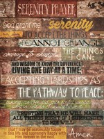 Serenity Prayer Fine Art Print