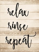 Relax Rinse Repeat Fine Art Print