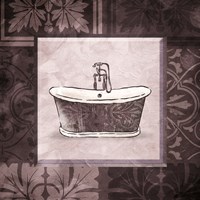 Purple Bath Fine Art Print