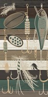 Fishing Panel 2 Fine Art Print