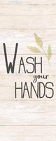 Wash Your Hands Panel Fine Art Print