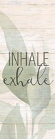 Inhale Exhale Panel Fine Art Print