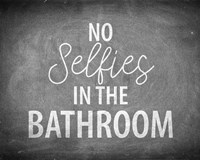 Bathroom Chalkboard 6 Fine Art Print