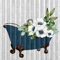 Galvanized Bath 1 Fine Art Print