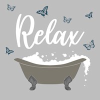 Butterfly Bath 1 Fine Art Print