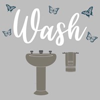 Butterfly Bath 2 Fine Art Print