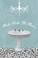 Teal Sink Belle 1 Fine Art Print