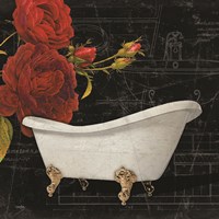 Rose Bath 1 Fine Art Print