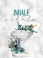 Inhale Exhale Sink Fine Art Print