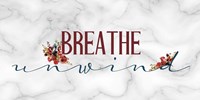 Breathe Unwind Panel Fine Art Print