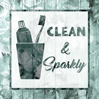 Clean And Sparkly Fine Art Print