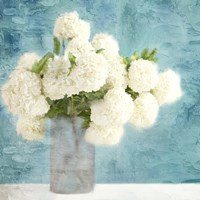 Hydrangea Vase Fine Art Print