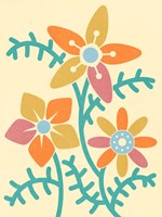 Split Blooms 2 Fine Art Print