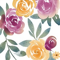 Bright Floral Bunch 2 Fine Art Print