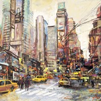 Mattino su Manhattan (detail) Fine Art Print