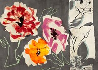 Neon Flowers I Fine Art Print