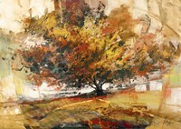 Albero nel vento Fine Art Print