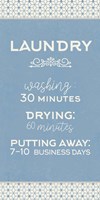Laundry Business Days Fine Art Print
